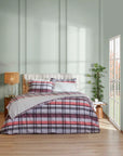 Duvet cover Aegean Paradise Plaid 100% cotton
