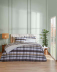Duvet cover Aegean Paradise Plaid 100% cotton