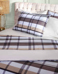 Duvet cover Aegean Paradise Plaid 100% cotton