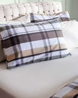 Duvet cover Aegean Paradise Plaid 100% cotton