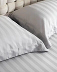 Bed Sheet Set of 4pcs Aegean Jacquard Sateen