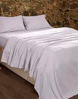 Flat Flannel Solid Bed Sheet Piraiki Patraiki