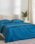 Bed Sheet Set of 4pcs Aegean Jacquard Sateen