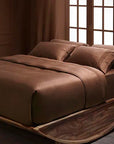 Flat Bed Sheets Hauz Bamboo Vegan Silk
