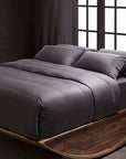 Flat Bed Sheets Hauz Bamboo Vegan Silk