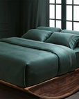 Flat Bed Sheets Hauz Bamboo Vegan Silk