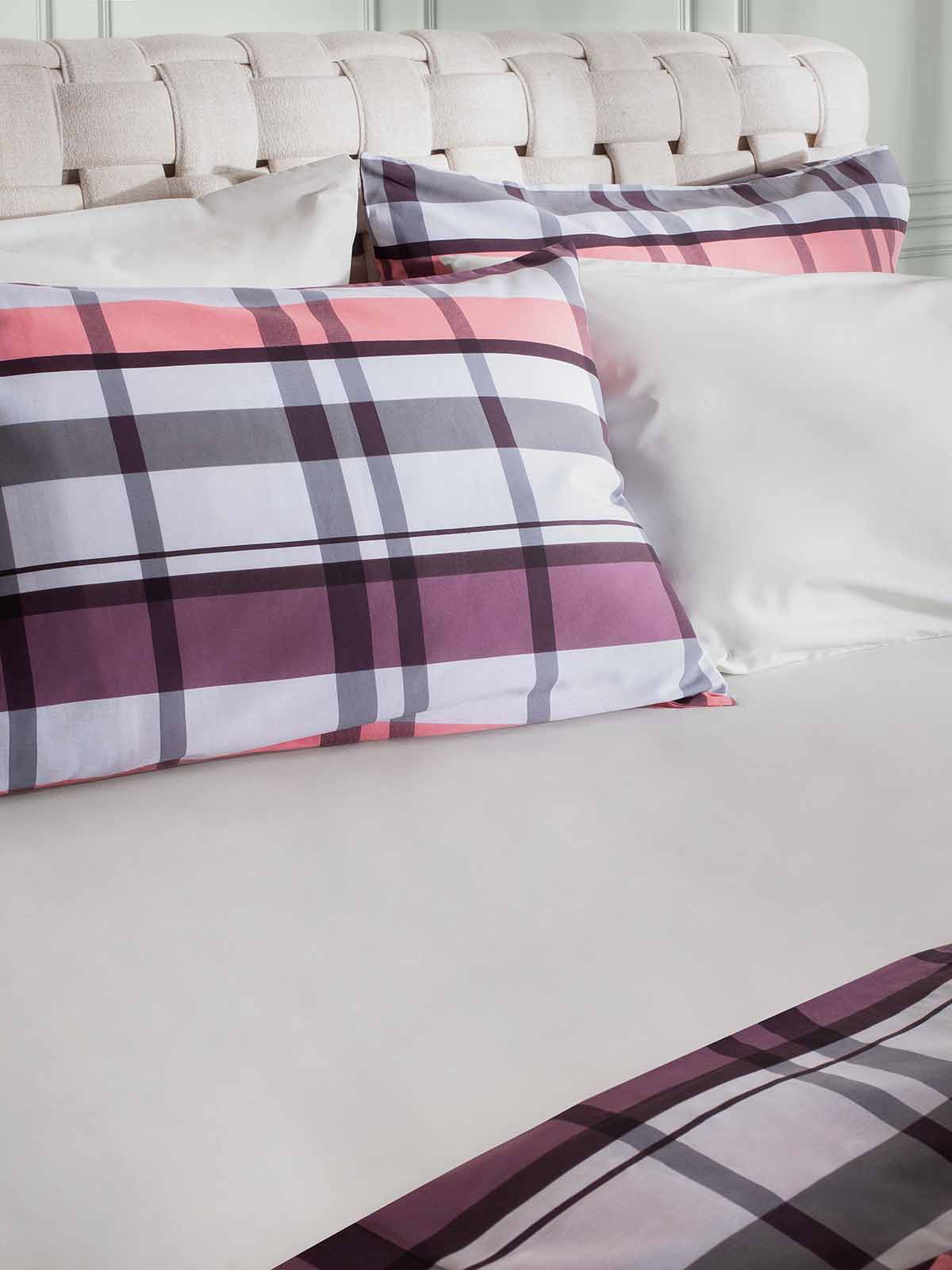 Duvet cover Aegean Paradise Plaid 100% cotton