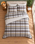 Duvet cover Aegean Paradise Plaid 100% cotton