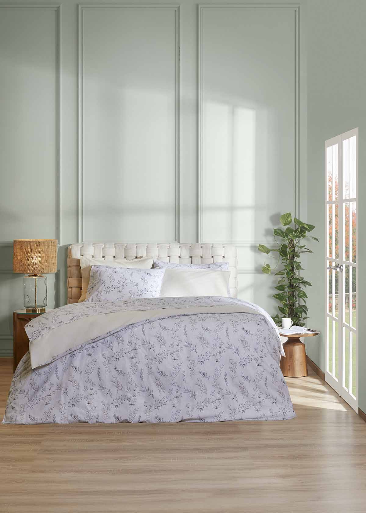 Duvet cover set Aegean Paradise Jasmine 100% cotton