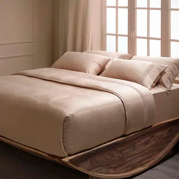 Flat Bed Sheets Hauz Bamboo Vegan Silk