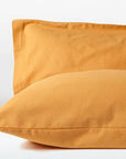Set of 2pcs Flannel Solid Pillowcases Peiraiki Patraiki