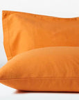 Set of 2pcs Flannel Solid Pillowcases Peiraiki Patraiki