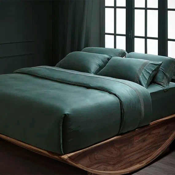 Flat Bed Sheets Hauz Bamboo Vegan Silk